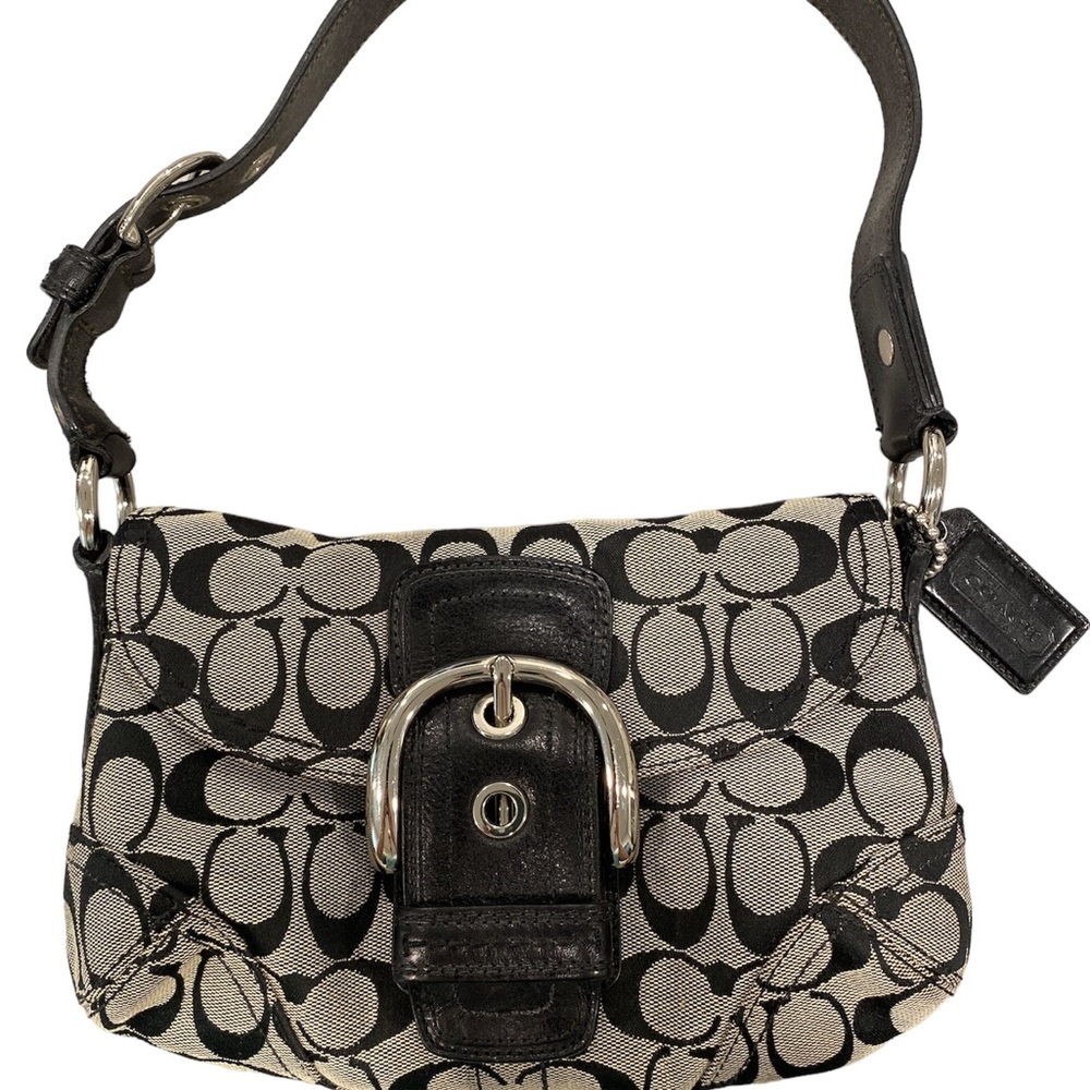 Vintage Coach Like New Monogram Purse No MO773-11860 Hand Bag EUC
